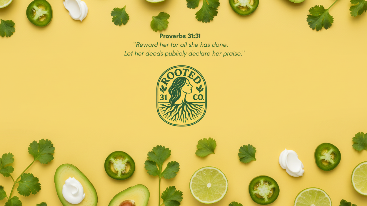 Mama's Salsa hero banner - smaller logo version